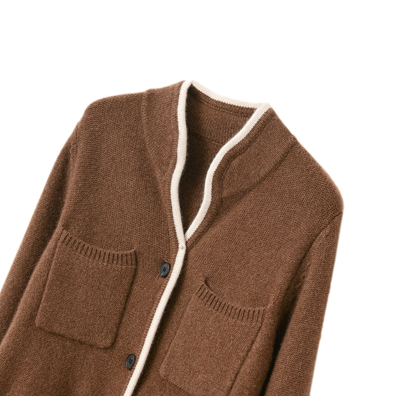 Casual Wool Cardigan