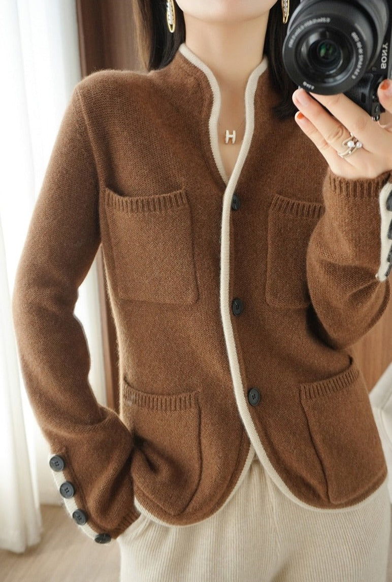 Casual Wool Cardigan