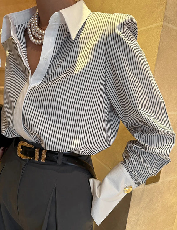 Elegant Striped Shirt