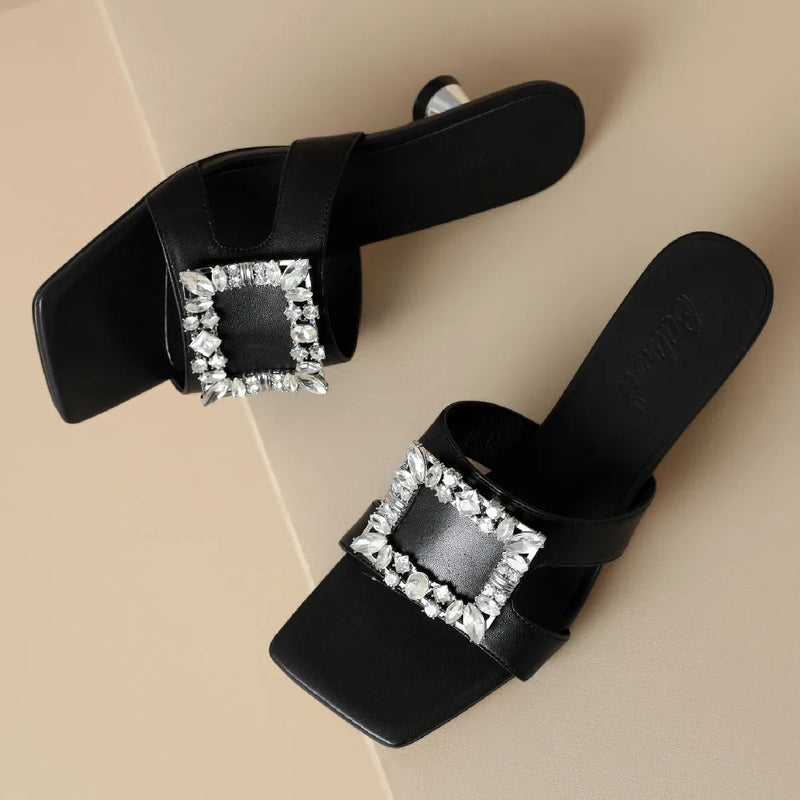 Сrystal Buckle sandals