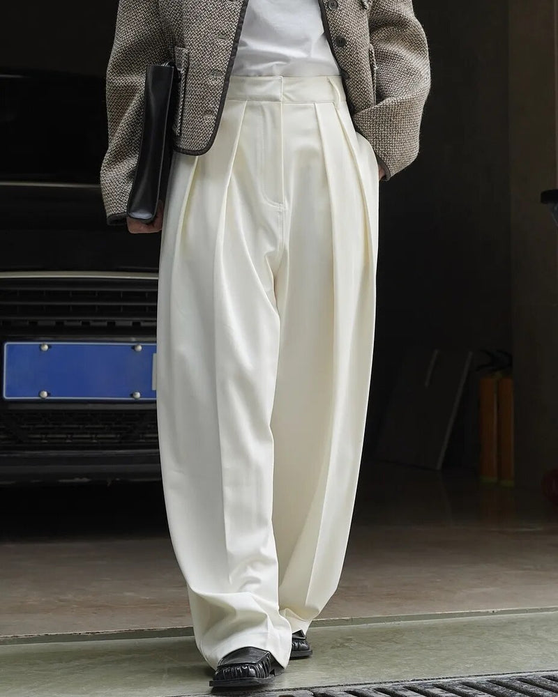 Leg Wide Trousers