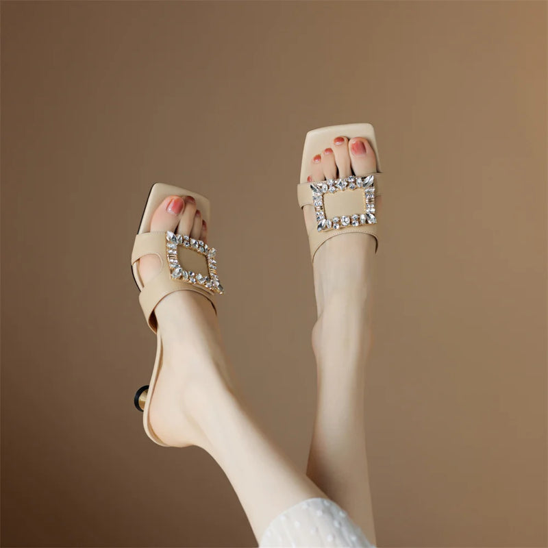 Сrystal Buckle sandals