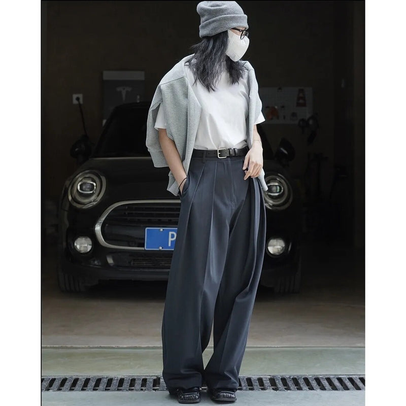 Leg Wide Trousers