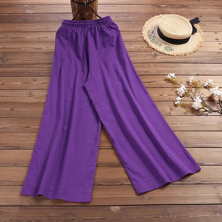 Summer Wide Leg Pants