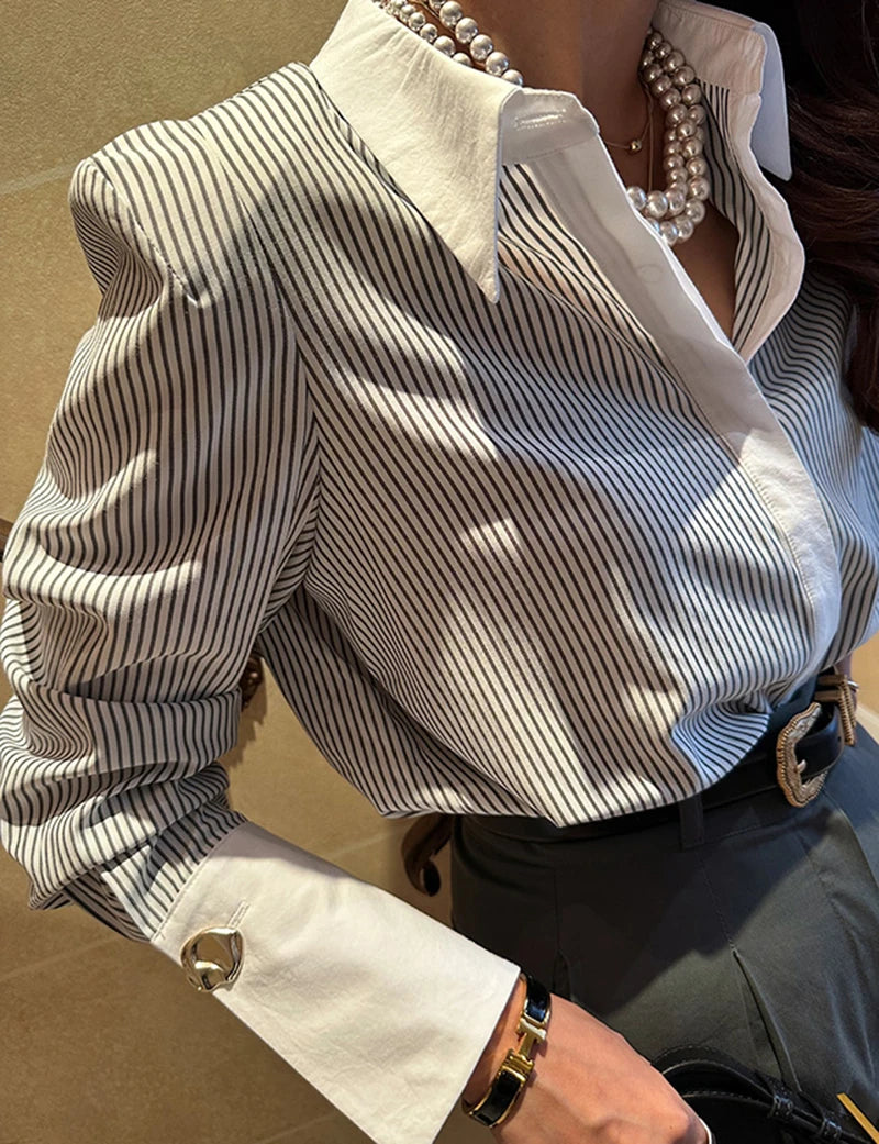 Elegant Striped Shirt