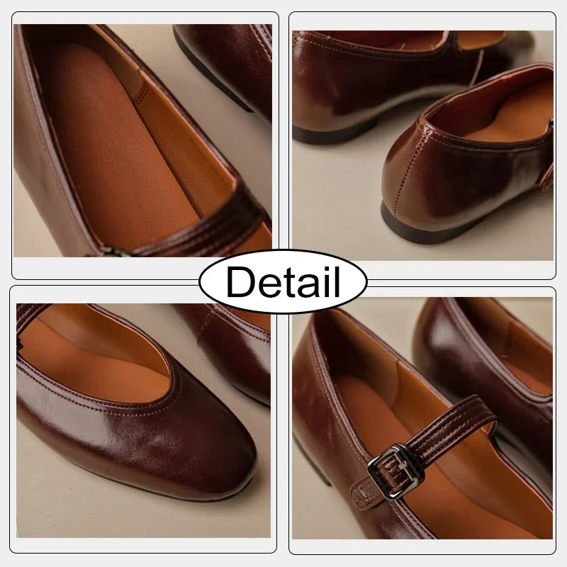 Ballet Leather Flats