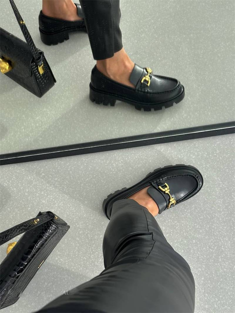 Polly Leather Loafers