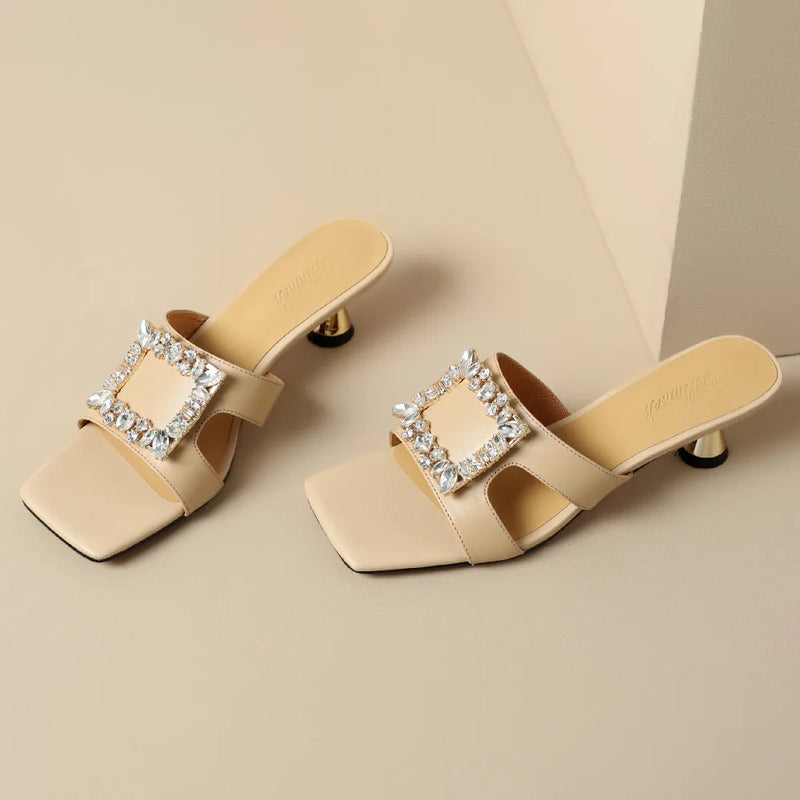 Сrystal Buckle sandals