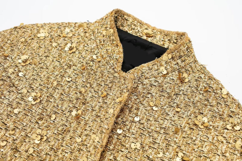 Trendy Sequins Jacket