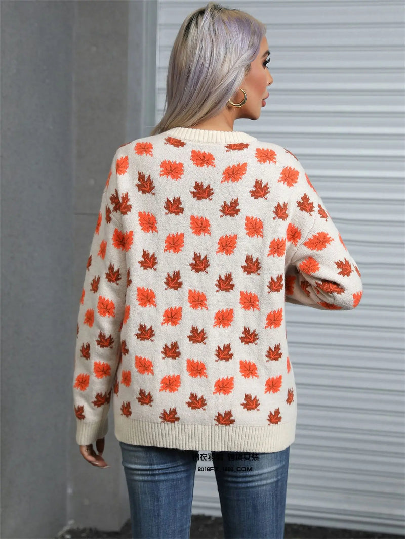 Maple Leaf Sweater