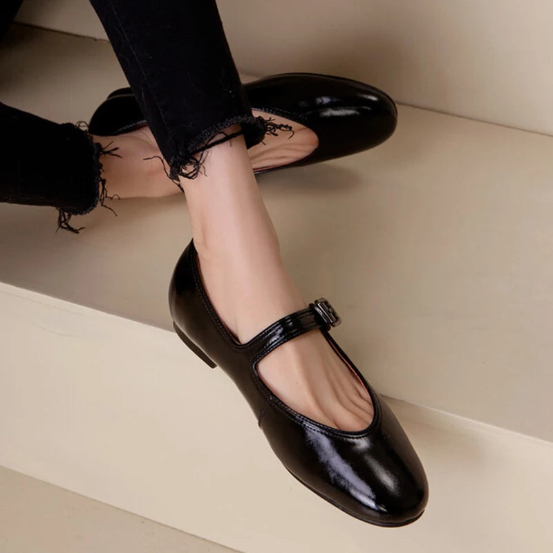 Ballet Leather Flats