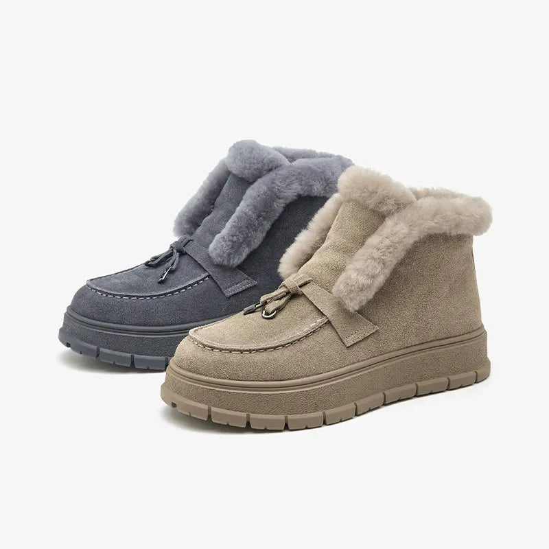 Winter Suede Ladies Shoes