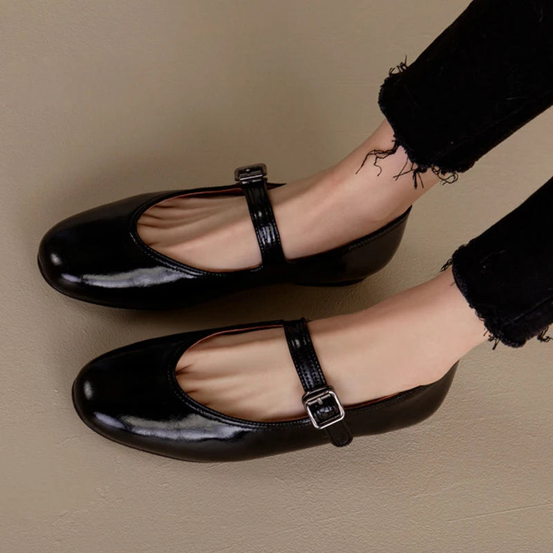 Ballet Leather Flats