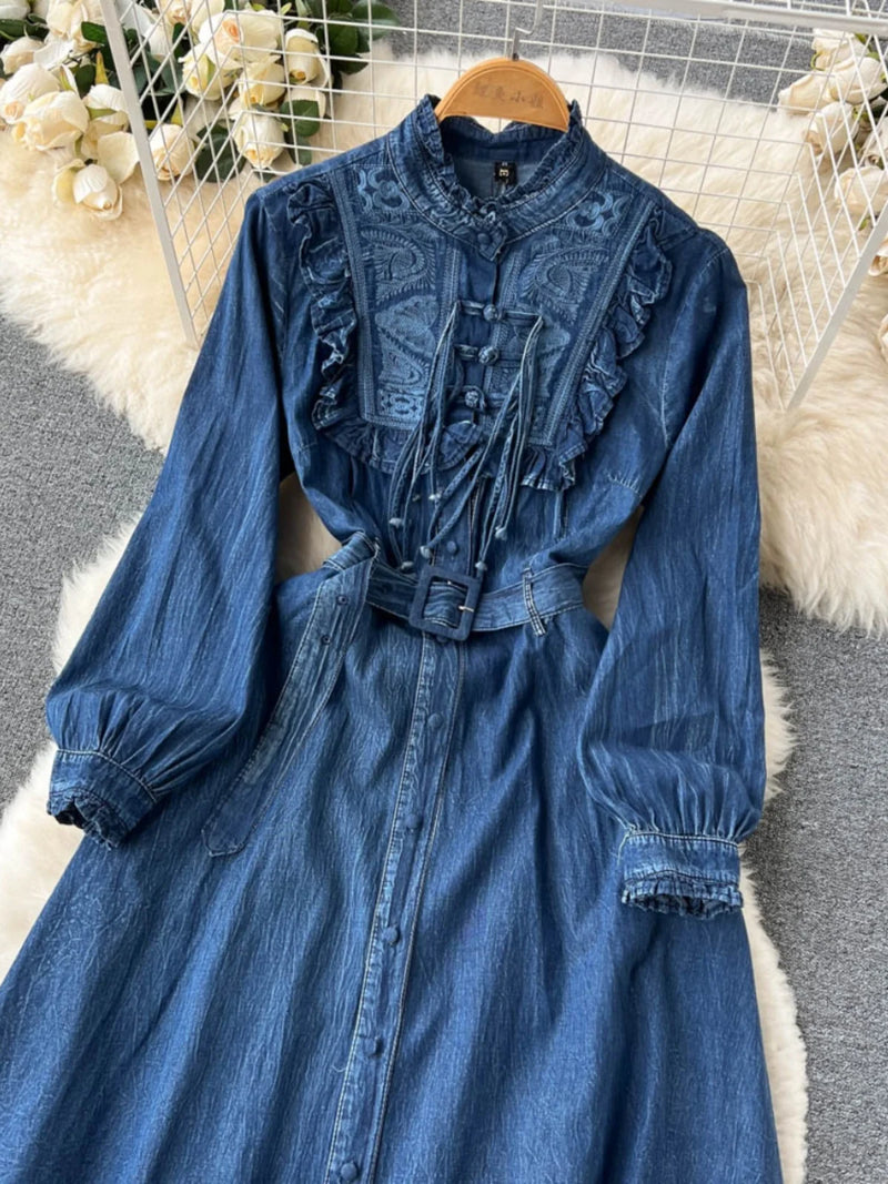 Viccy Denim Dress