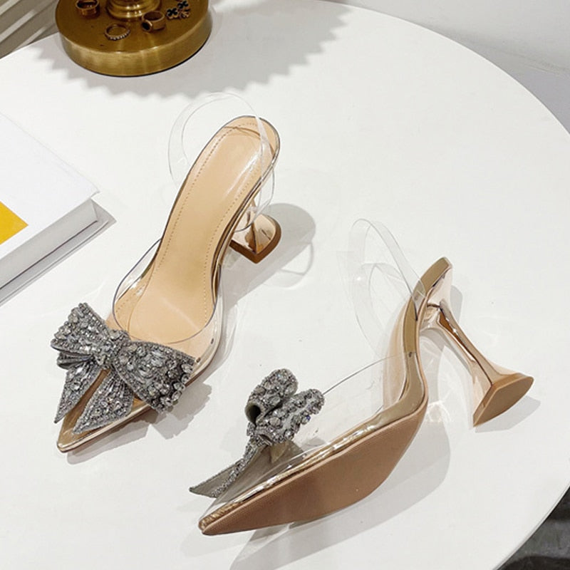 Liyke Crystals Pumps