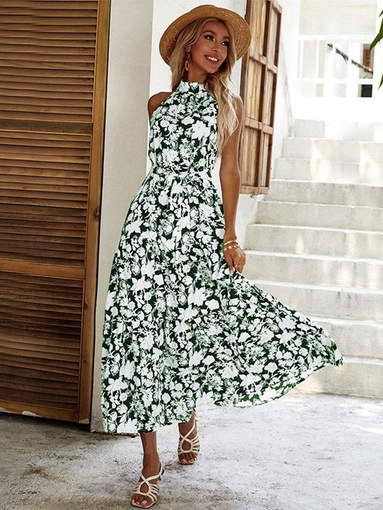 Mina Floral Print Dress