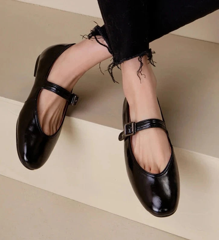 Ballet Leather Flats