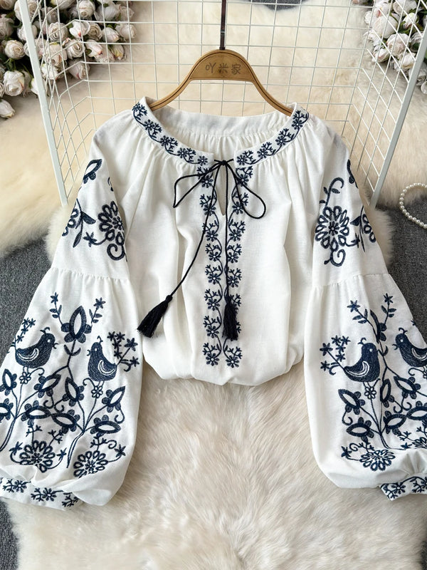 Vintage Loose Blouse