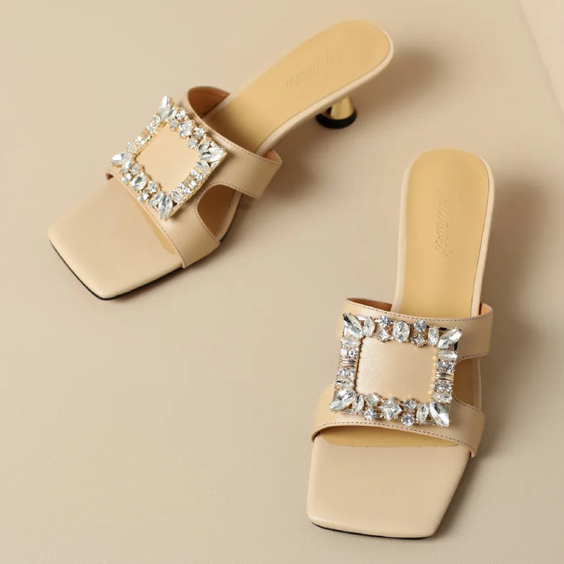 Сrystal Buckle sandals