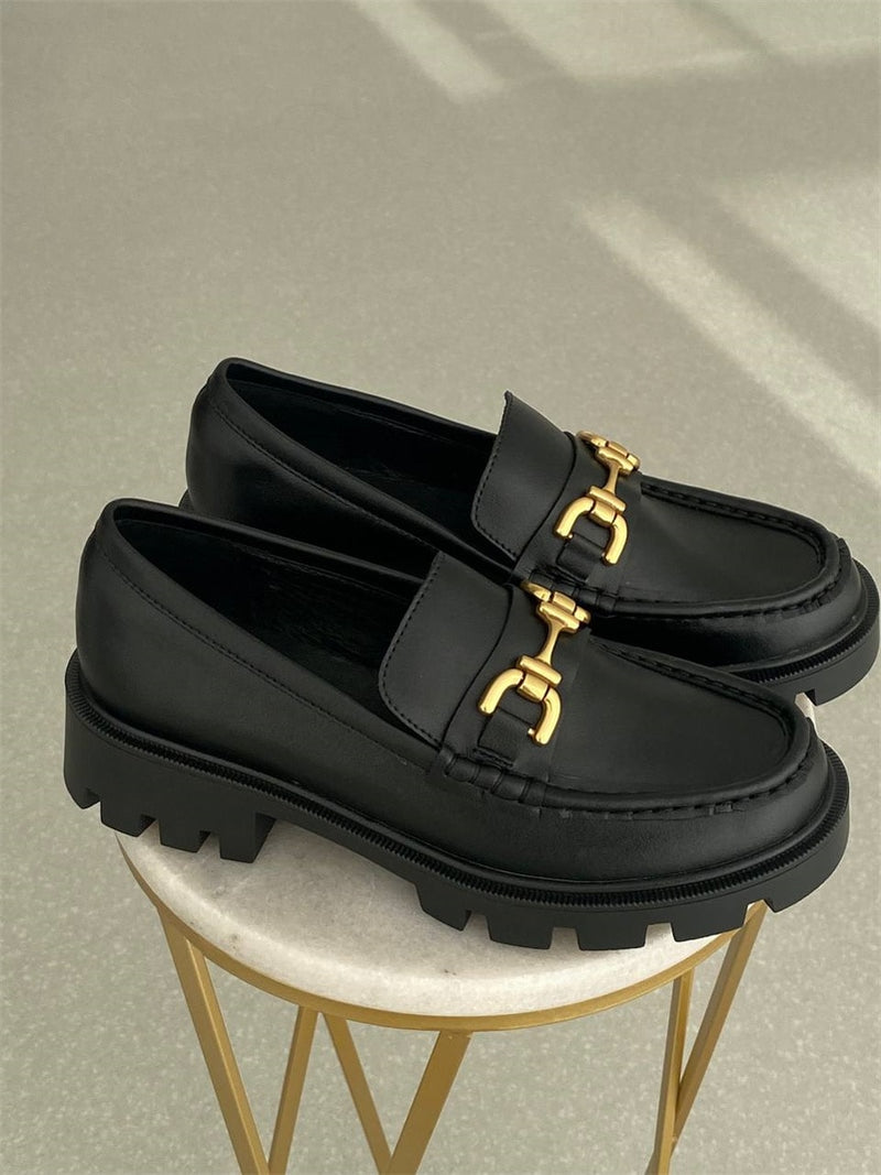 Polly Leather Loafers