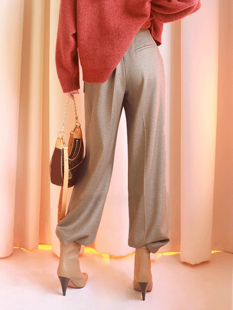 Casual Straight Leg Pants