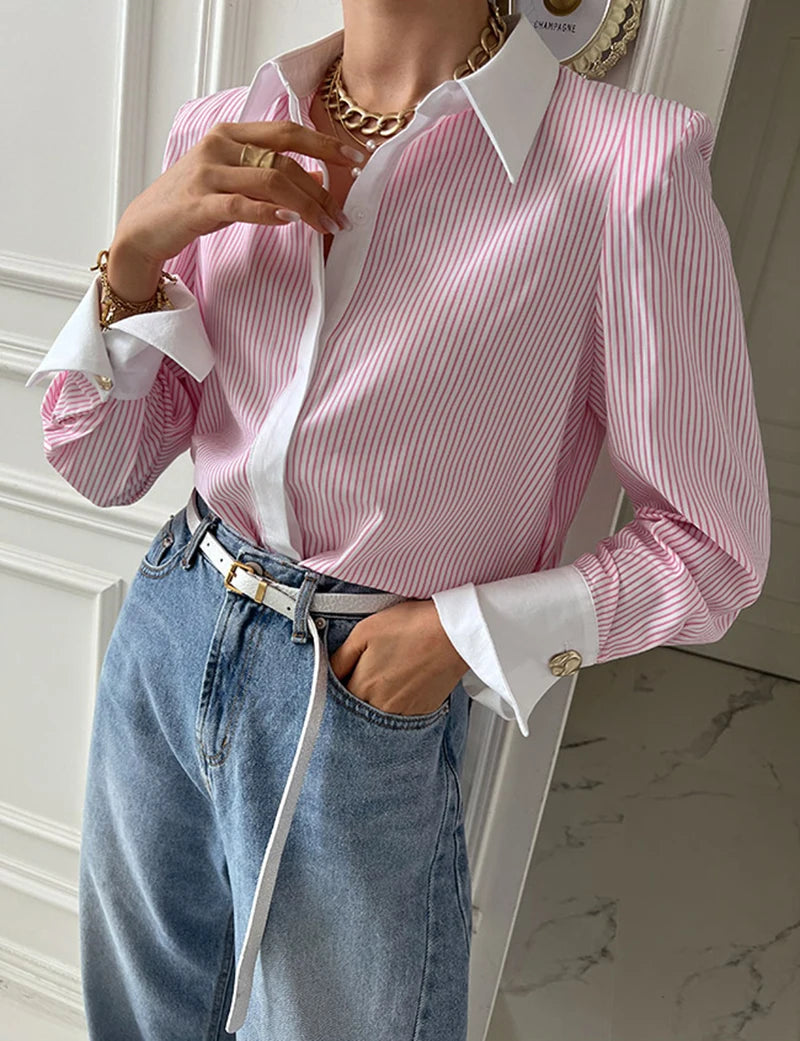 Elegant Striped Shirt