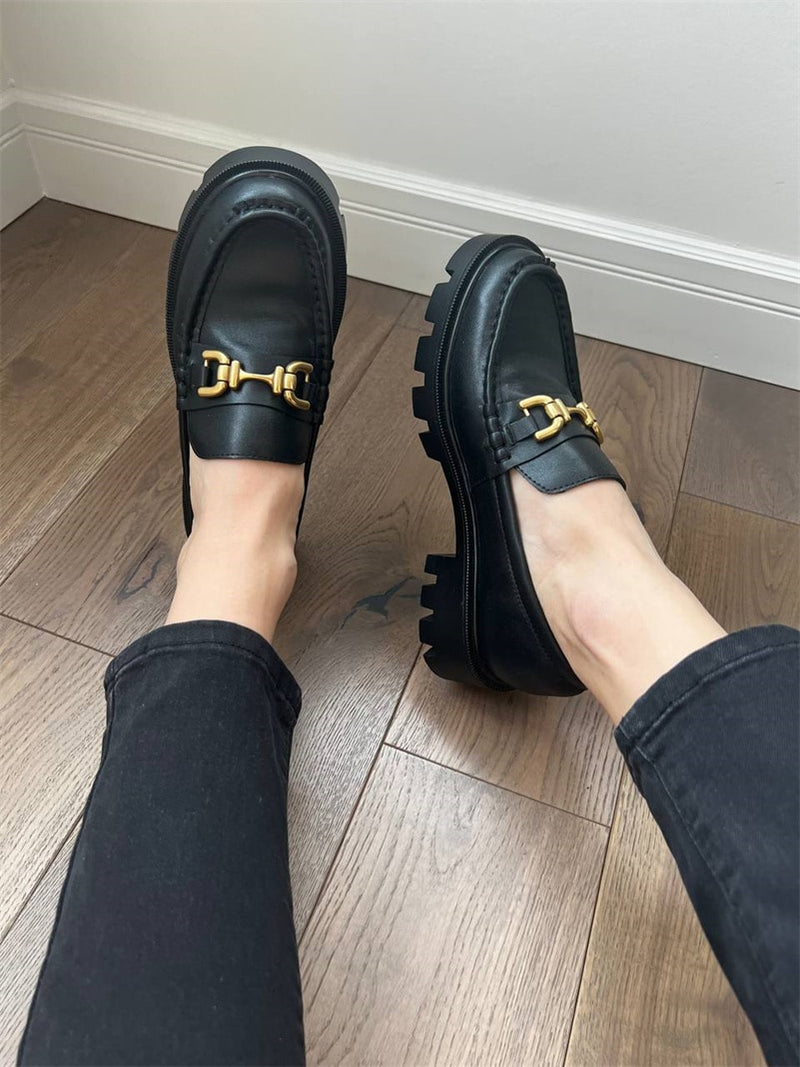 Polly Leather Loafers