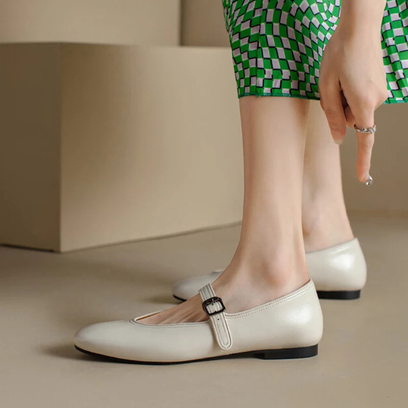 Ballet Leather Flats