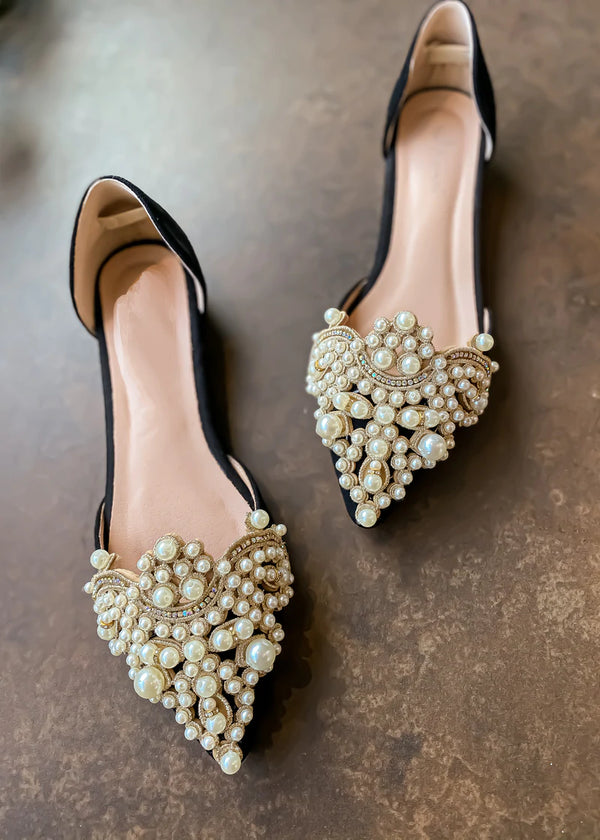 Emma Pearls Flats