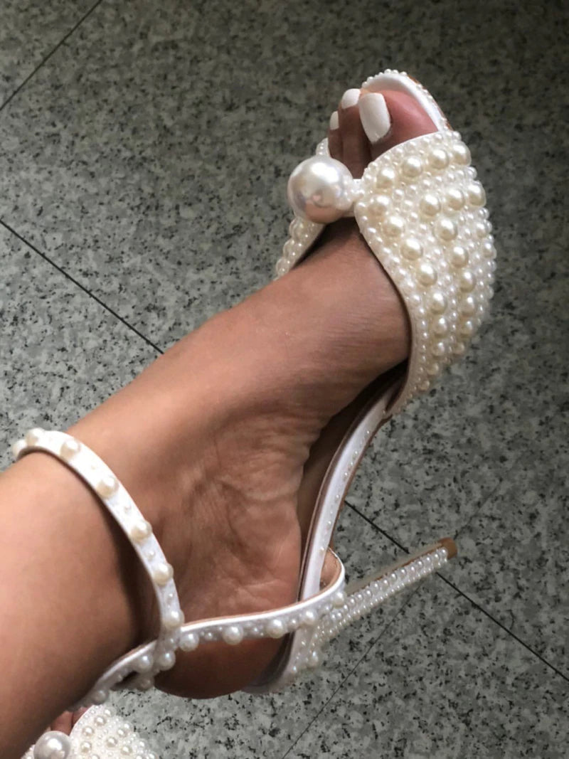 Marianna Pearls Heels