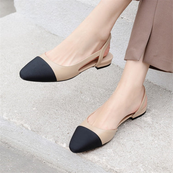 Ann Square Toe Pumps