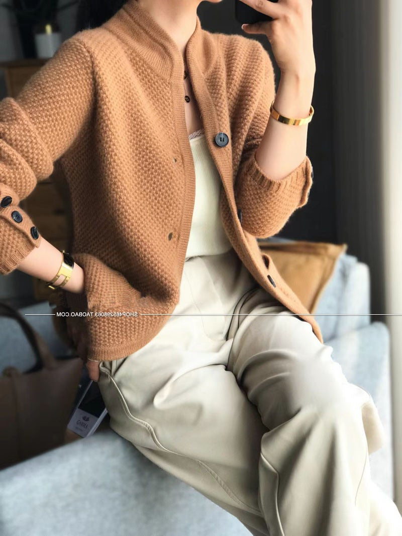 Cashmere Knitted Jacket