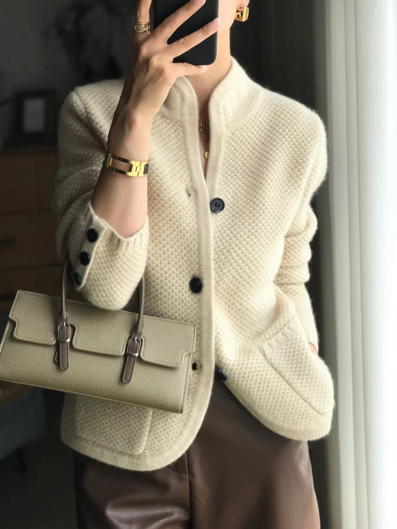 Cashmere Knitted Jacket