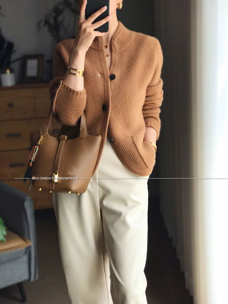 Cashmere Knitted Jacket