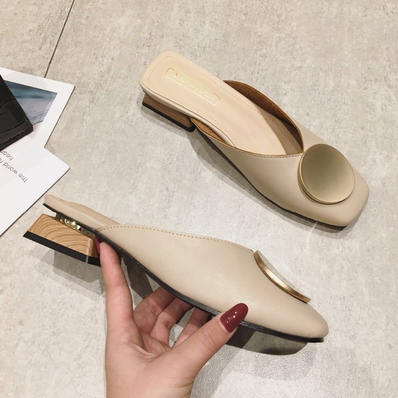 Ada Slip On Mules