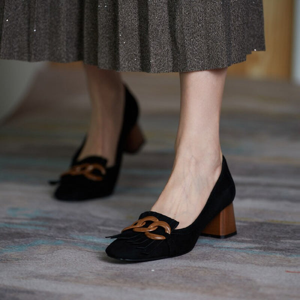 Tina Suede Pumps