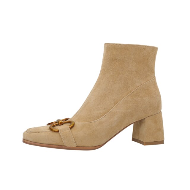 Abby Suede Ankle Boots