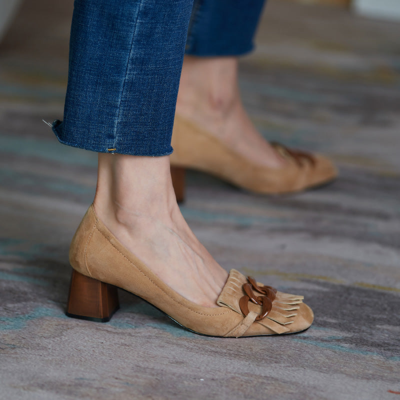 Tina Suede Pumps