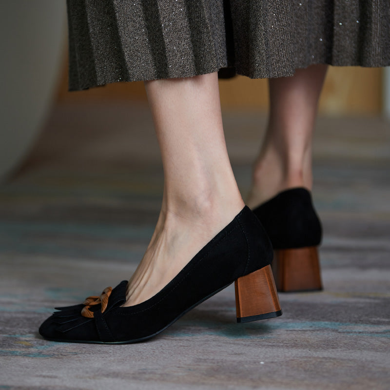 Tina Suede Pumps