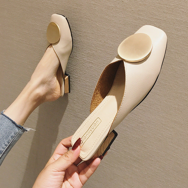 Ada Slip On Mules